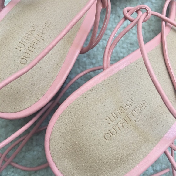 Urban Outfitters Shoes Urban Outfitters Pink Blossom Strapped Heels